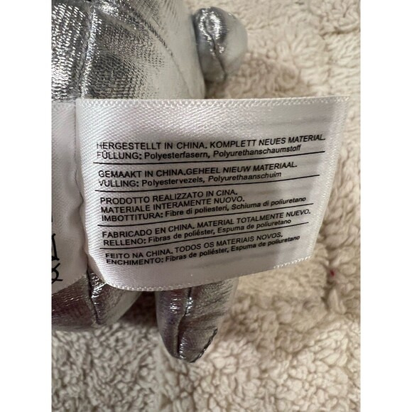 Pikachu Plush Silver Pokemon 25th Anniversary Chrome Gamestop - Picture 5 of 6